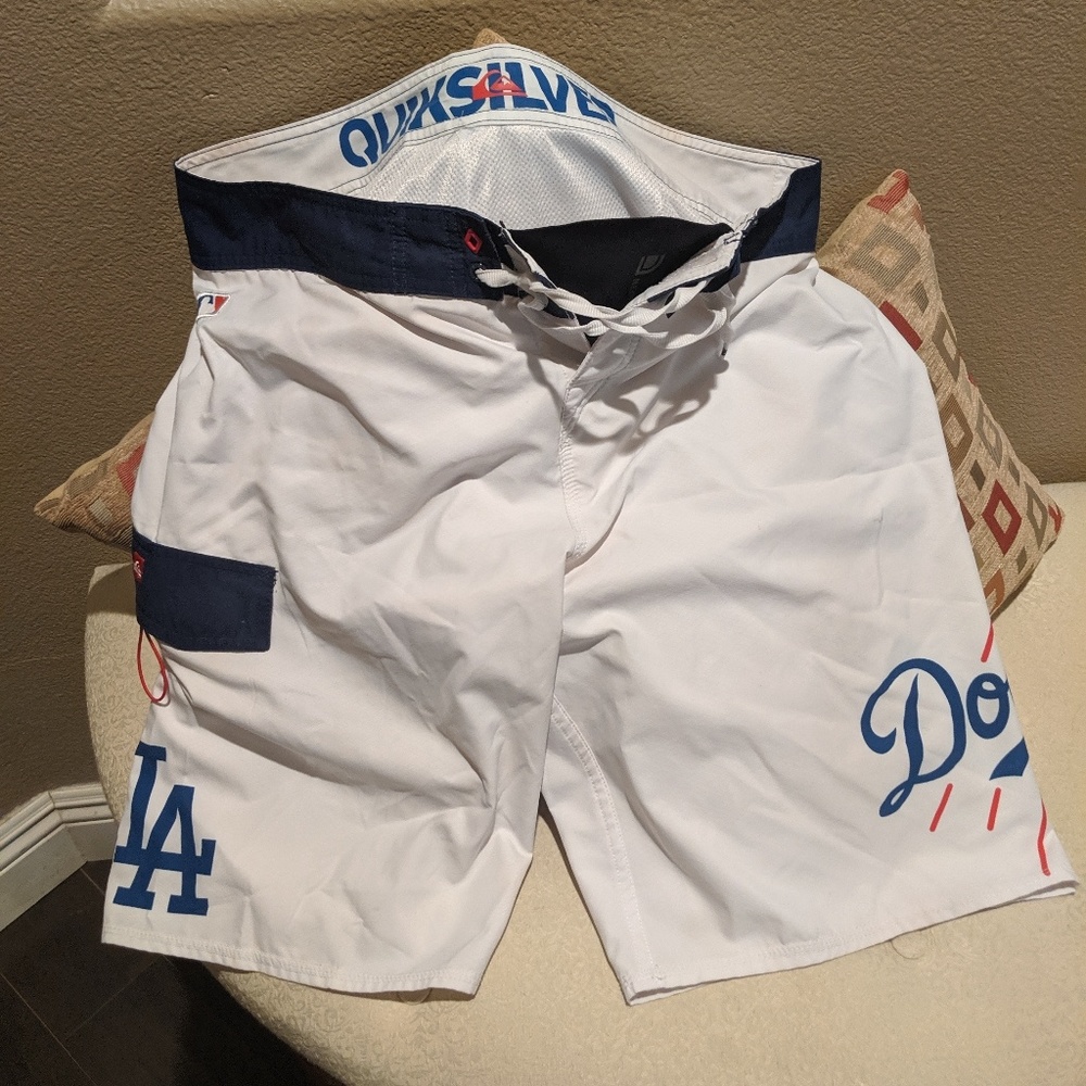 Dodgers swim shorts